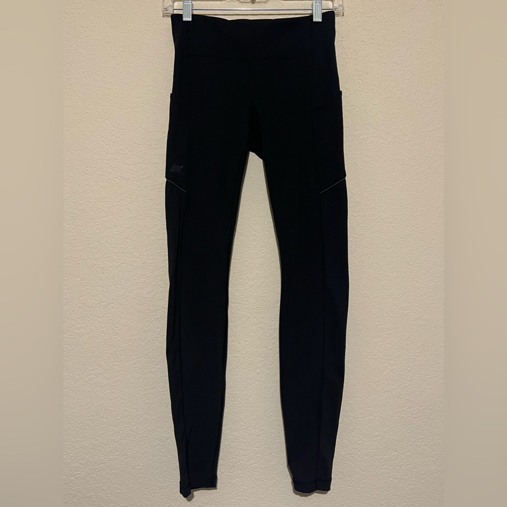 Lululemon Athletica Fast and Free Leggings Women’s Size 4 Black